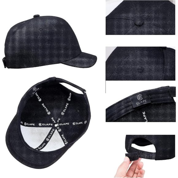 Man Black Anti Sweat Sunscreen Trucker Cap - Picture 7 of 7